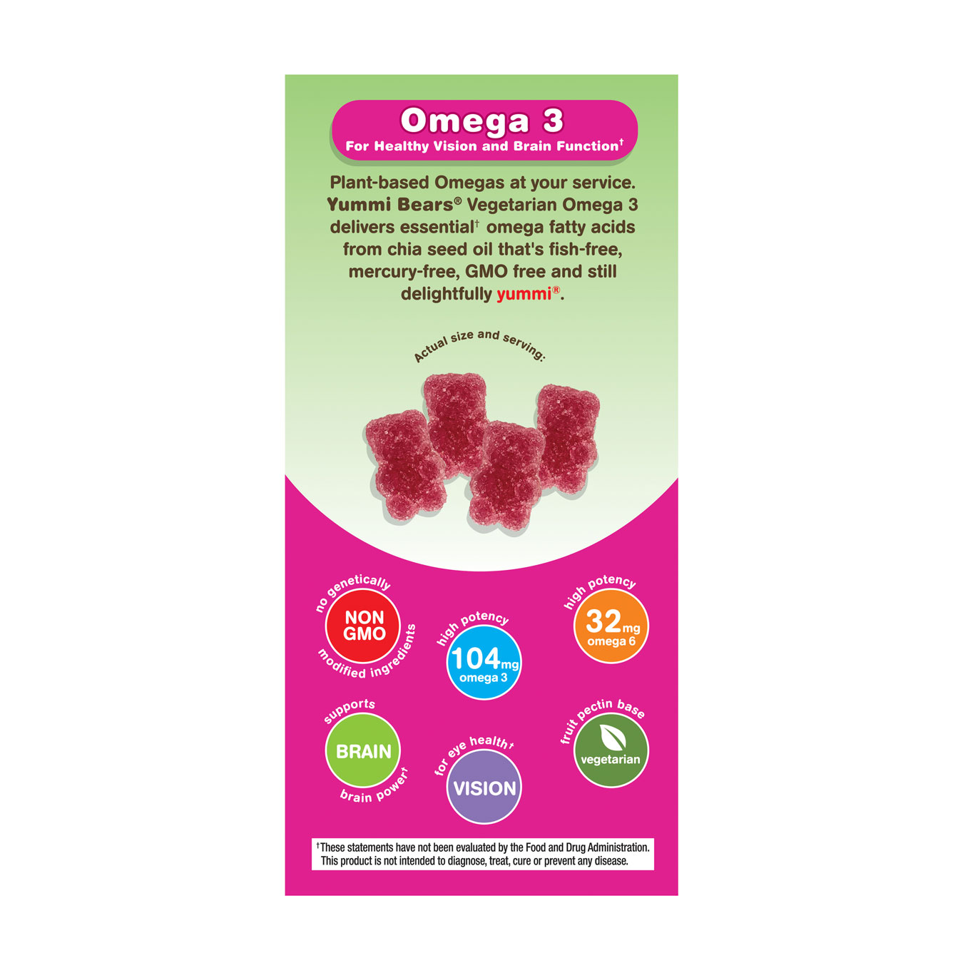 Yummi Bears- Vegetarian Omega 3