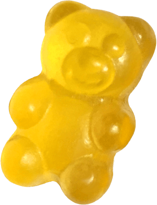 yellow yummi bear