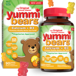 Yummi Bears- Calcium + D3- Vegetarian Approved