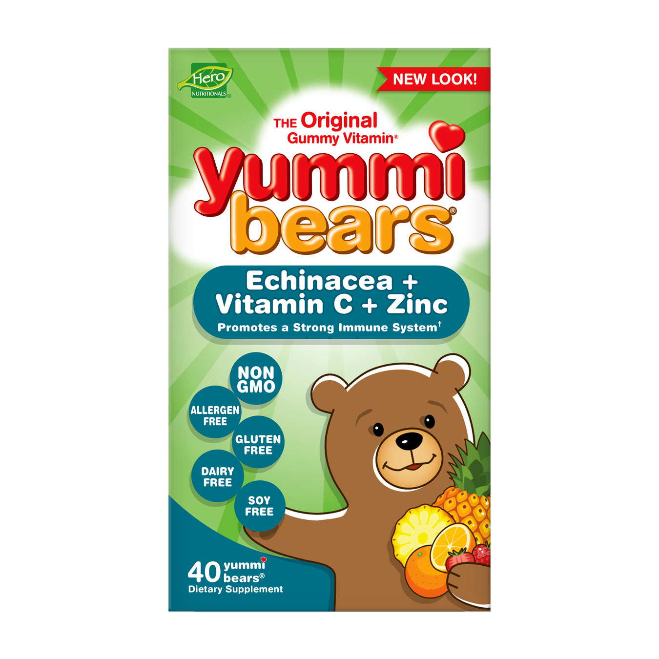 Yummi Bears- Echinacea + Vitamin C & Zinc