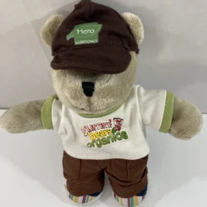 Yummy Bears Organics 10" plush w/clip